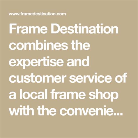 5 Frames Destination Tips