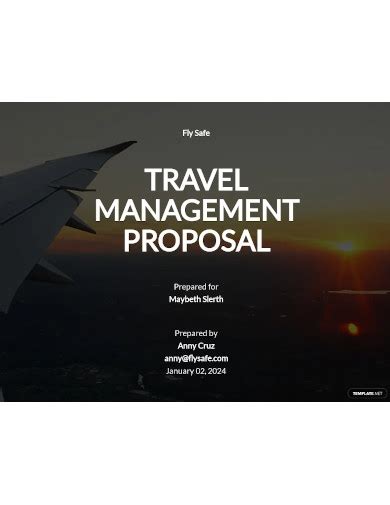 Free 8 Travel Management Proposal Samples In Pdf Ms Word Apple Pages Google Docs