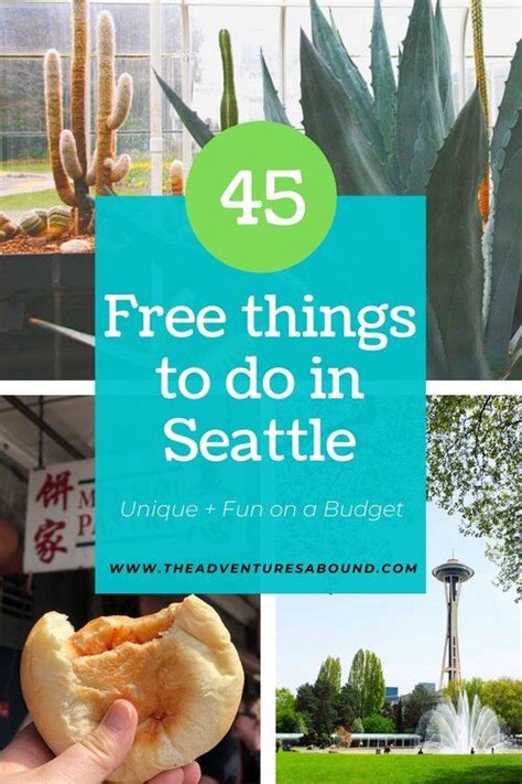 Free And Cheap Things To Do In Seattle Seattle Vacation Seattle Travel