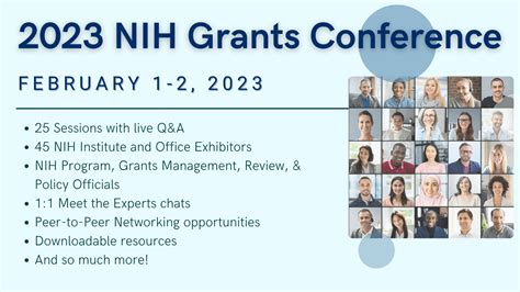 Free Crash Course In Nih Funding 2023 Nih Grants Conference On Feb 1 2 Nih Extramural Nexus