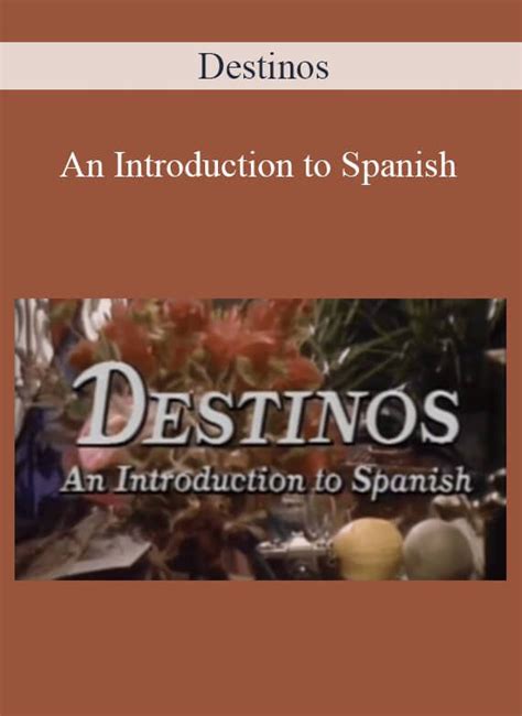 Free Download Program Destinos An Introduction To Spanish Student