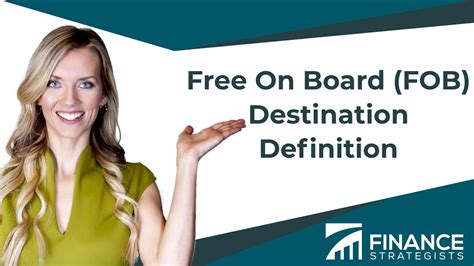 Free On Board Fob Destination Definition Finance Strategists