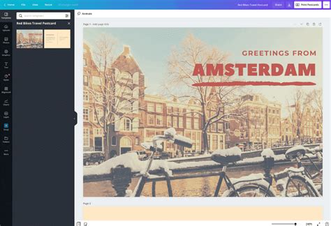 Free Postcard Maker Create Postcard Designs Online Canva