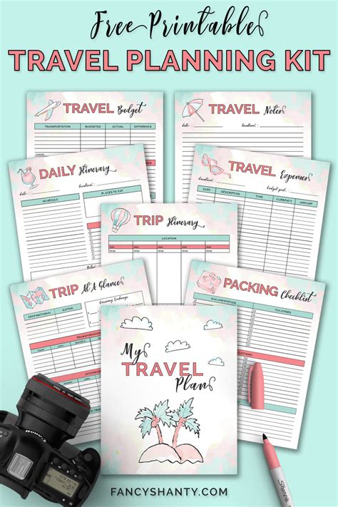 Free Printable Travel Planner Tips For An Unforgettable Vacation California Unpublished