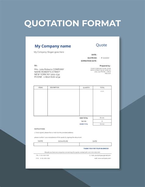 Free Service Quotation Templates Download In Word Google Docs Excel Pdf Google Sheets