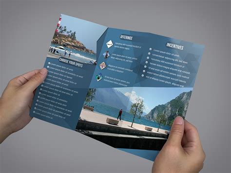 Free Travelling Trifold Brochure Template Behance