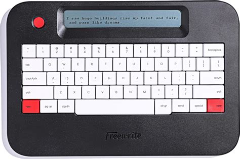 Freewrite Best Portable Typewriter Amp Word Processor Freewriting Portable Typewriter Writing