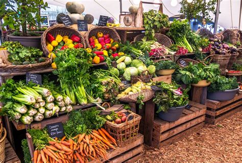 Fresh Produce At The Local Farmer S Market Stock Image Image Of Closeup Produce 45019865