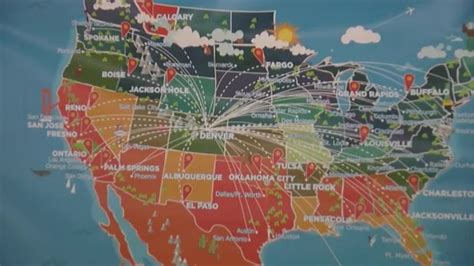 Frontier Adds 21 New Destinations From Denver