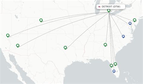 Frontier Airlines Flights From Detroit Dtw Flightsfrom Com