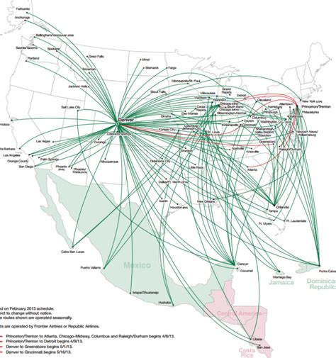 Frontier Airlines International Flights