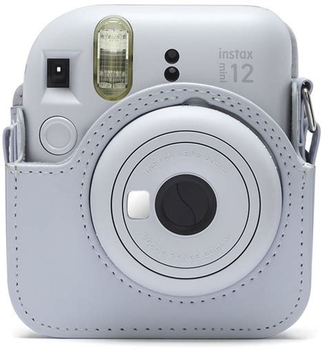 Fujifilm Instax Mini 12 Camera Case Clay White Foto Kompakttaschen Fotogena