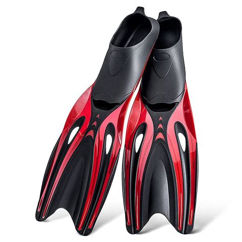 Full Footpocket Snorkeling Fins Diving Flippers Swimming Equipment