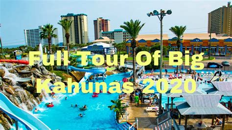 Full Tour 2020 Big Kahunas Water Park Destin Florida Destin Fl Vlog