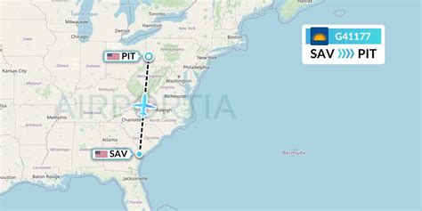 G41177 Flight Status Allegiant Air Savannah To Pittsburgh Aay1177