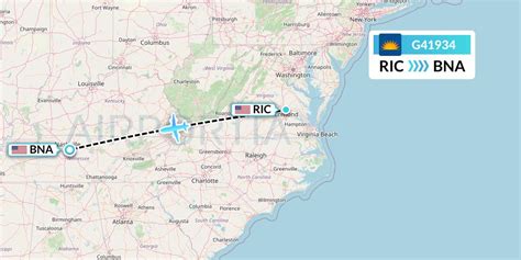 G41934 Flight Status Allegiant Air Richmond To Nashville Aay1934