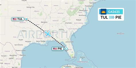 G42631 Flight Status Allegiant Air Tulsa To St Petersburg Aay2631