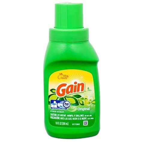 Gain Travel Size Liquid Laundry Detergent Original 10 Oz