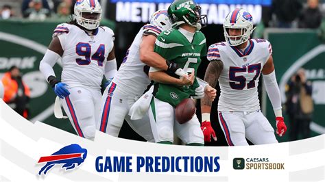 Game Predictions Bills Vs Jets Week 14