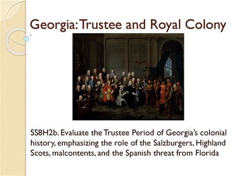 Georgia Trustee And Royal Colony Ppt Download