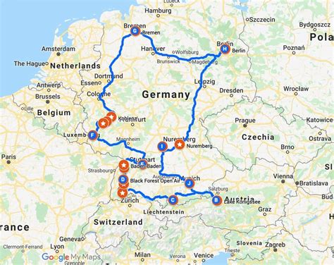 Germany Road Trip Route Plan The Ultimate Guide In 2020 Road Trip