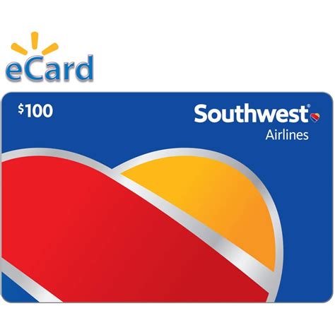 Get A 100 Southwest Airlines Gift Card For Only 90 Email Delivery