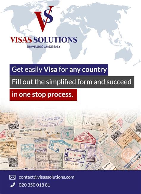 Get Easily Visa For Any Country Fill Out The Simplified Form And