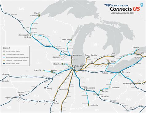 Getting Back On Track The Outlook For Amtrak In The Midwest Midstory