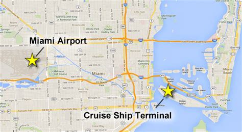 Getting To The Miami Cruise Port Port Transportation Florida Cruise