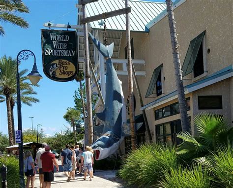 Giant Shark At Destin Bass Pro Shop Destin Commons Outdoor Mall Destin