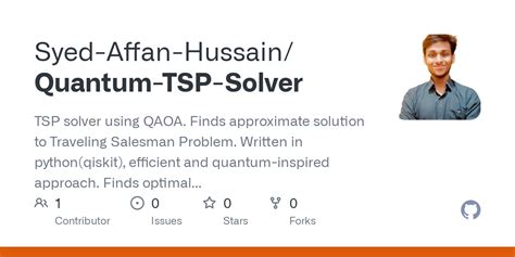 Github Syed Affan Hussain Solving Tsp Using Qaoa Vqe Through Qiskit
