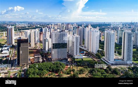 Goiania Aerial View Goias Brasil Stock Photo Alamy