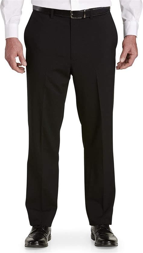 Gold Series By Dxl Big And Tall Suit Pants Black 50W X 32L At Amazon