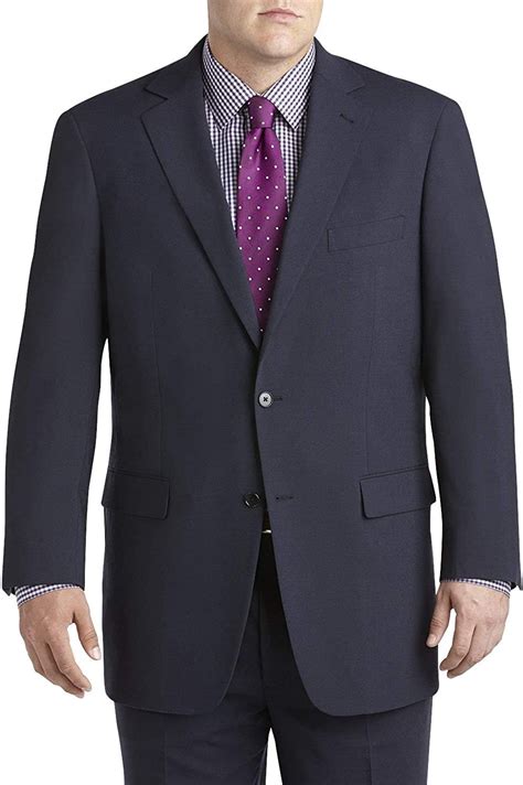 Gold Series By Dxl Men S Big Tall Perfect Fit Jacket Relaxer Suit