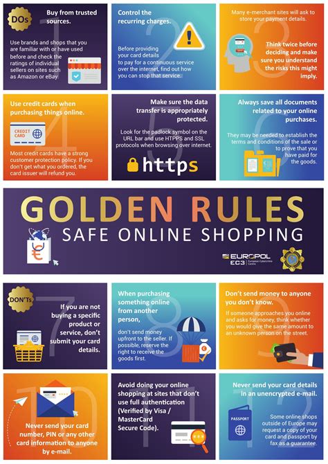 Golden Rules Safe Online Shoppingsafe Online Shopping And 12 Top Tips