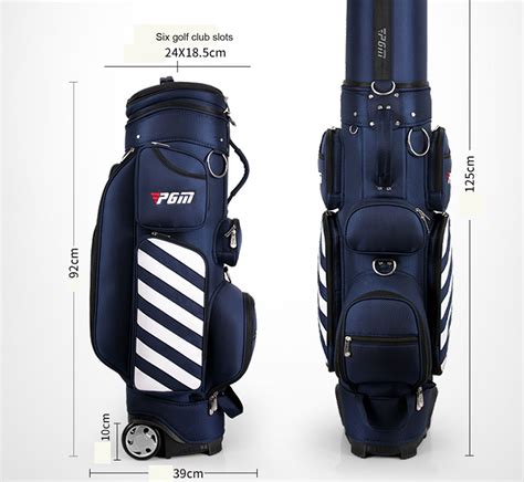 Golf Carry Bag Wheeled Golf Travel Bag Golf