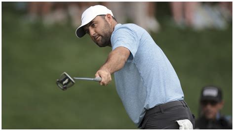 Golf Protest Video Scottie Scheffler Travelers Championship Interrupted