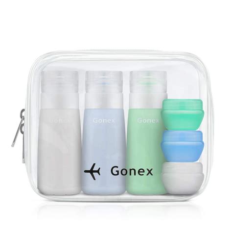 Gonex Travel Bottles Set Toiletry Containers Hortense Travel