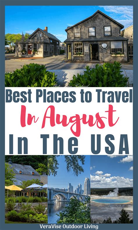 5 Best August Destinations