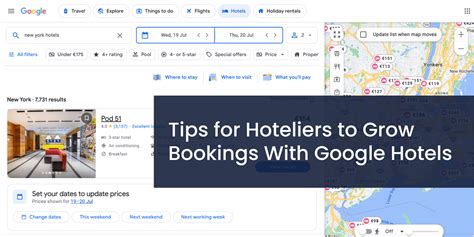 Google Hotel Booking