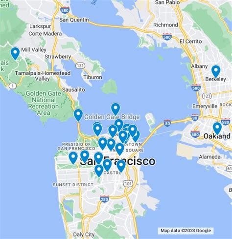 Google Maps San Francisco Insider Spots Business Insider