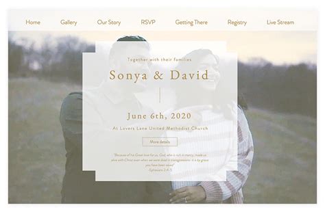 Gorgeous Wedding Website Examples For 2022