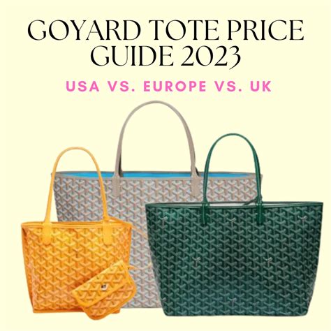 Goyard Saint Louis Tote Reference Guide Sizes Prices Pursebop