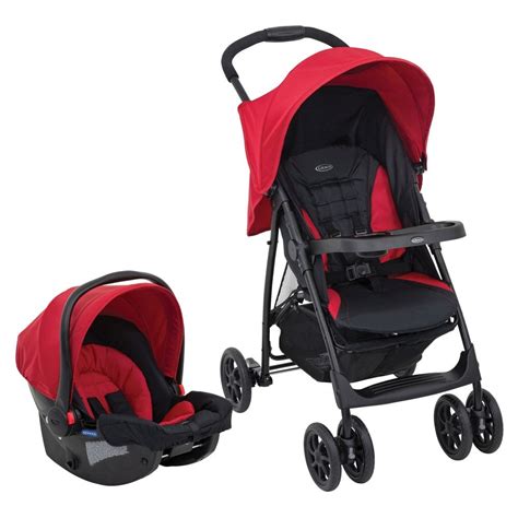 Graco Mirage Stroller Travel System Bundle Chilli Spice Pushchairs