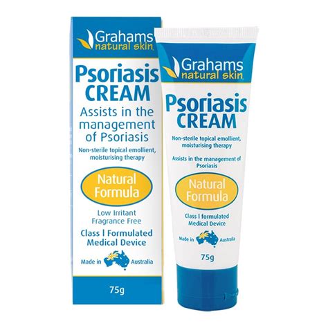 Grahams Psoriasis Cream 75G Botanical Pharmacy