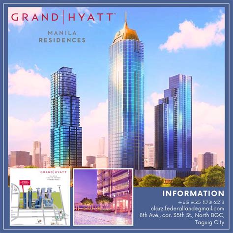 Grand Hyatt Manila Residences Condo March 2023 In Bgc