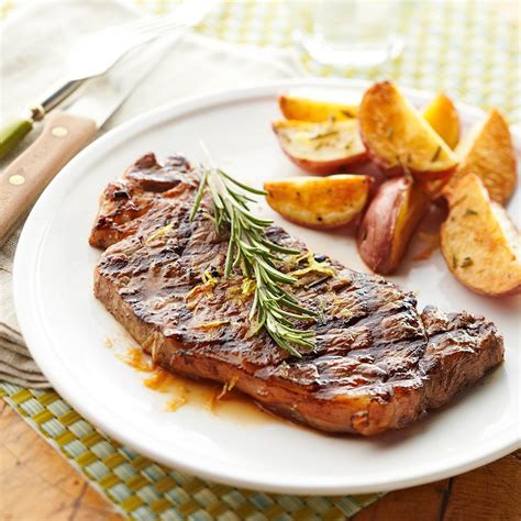 Grilled New York Strip Steak Recipe