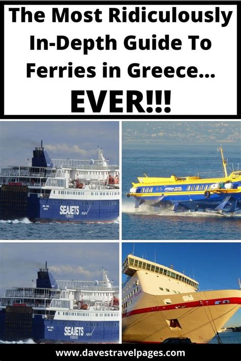 Guide To Greek Ferries Updated For 2020 Greece Islands Greek