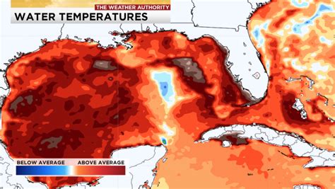 Gulf Of Mexico Much Warmer Than Average Reaches 86 Degrees Along Florida Coast