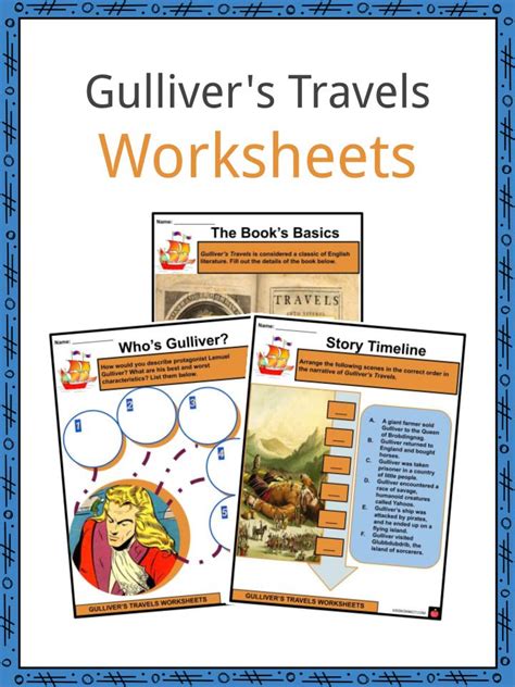 Gulliver S Travels Facts Worksheets Amp Lilliput For Kids